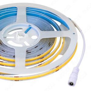 Strip LED 12V COB 15w/mt 1400 Lumen/mt Luce Natura
